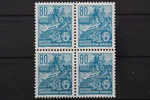 DDR, MiNr. 421, Viererblock, postfrisch - 653389