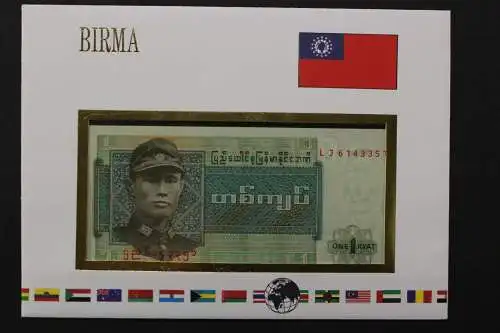 Birma, Banknotenbrief - 662616