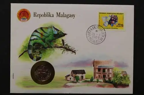 Madagaskar, Numisbrief vom 28.4.1989 - 662681