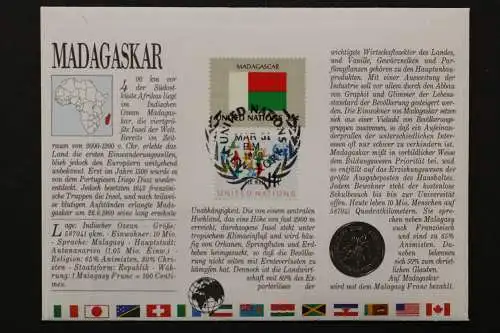 Madagaskar, Numisbrief vom 28.4.1989 - 662681