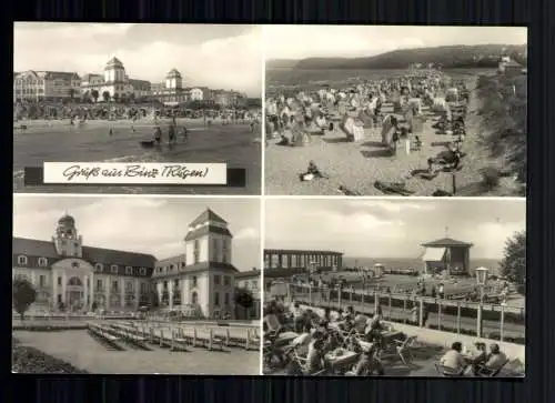 Binz, Rügen, 4 Bilderkarte - 418462