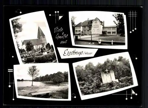 Eytrup, LK Nienburg, Kirche, Schule, etc. - 418261