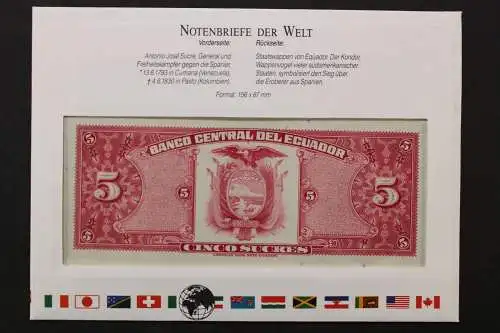 Ecuador, Banknotenbrief - 662585