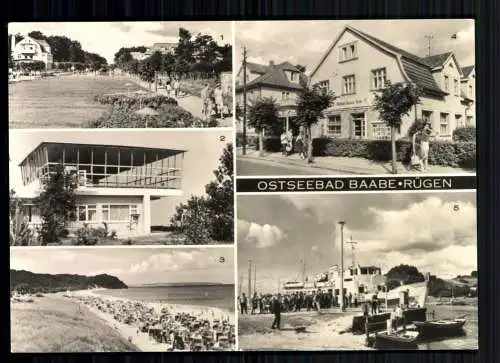 Ostseebad Baabe (Rügen), Strand, "Inselparadies", Dampferanlegestelle - 418599