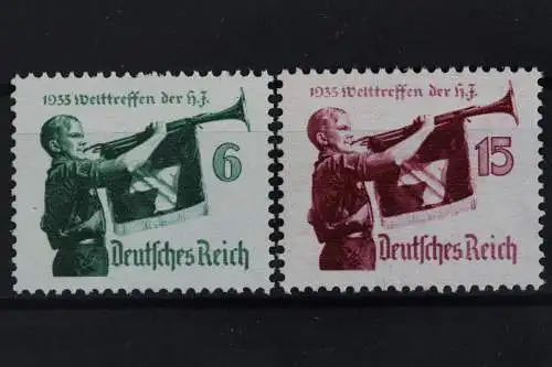 Deutsches Reich, MiNr. 584-585 y, postfrisch - 633234