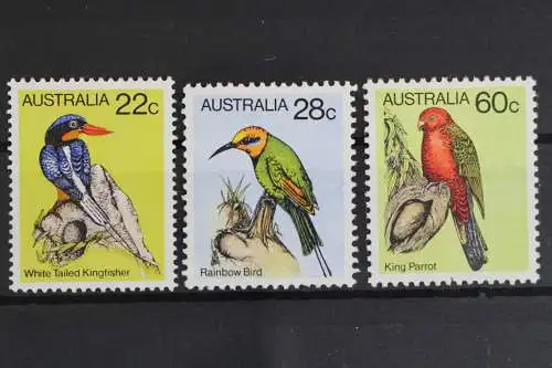 Australien, MiNr. 705-707, Vögel, postfrisch - 633919