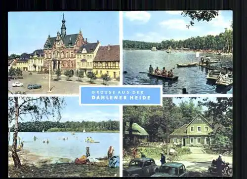 Dahlen/Sa., Rathaus, Waldbad Schmannewitz, Mühlenteich, Hospitalhütte - 418717