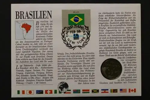 Brasilien, Numisbrief vom 19.4.1985 - 662687