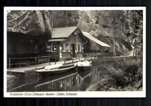 Bootsstation Obere Schleuse-Klamm/Sächs. Schweiz - 418758