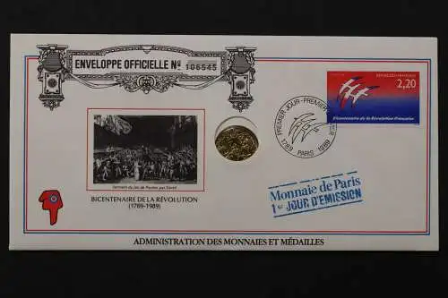 Frankreich, 200 Jahre Revolution, Numisbrief - 662766