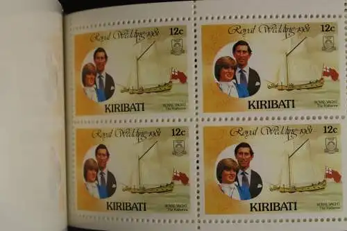 Kiribati, MiNr. 371 + 374, Markenheftchen, postfrisch - 634412