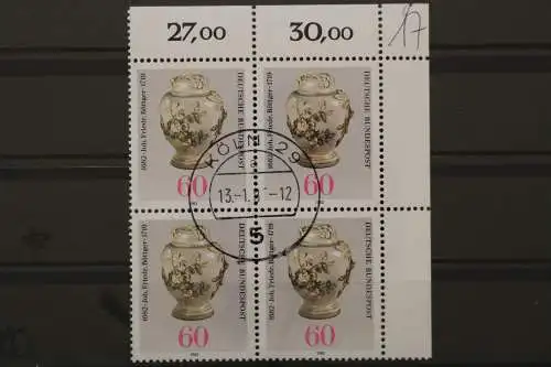 Deutschland (BRD), MiNr. 1118, 4er Block, Ecke rechts oben, EST - 654382