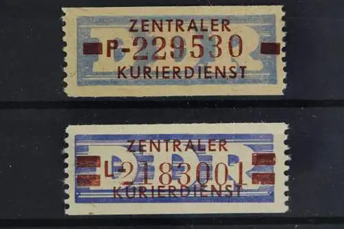 DDR Dienst, MiNr. 20-21, postfrisch - 635661