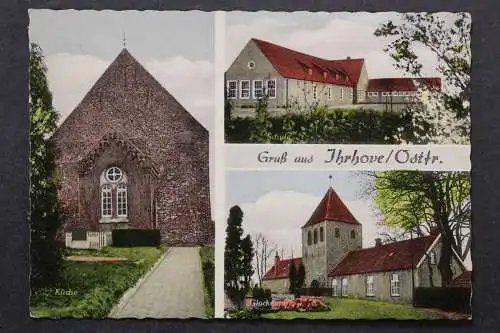 Irhove/Ostfr., Kirche, Glockenturm, Schule - 424037