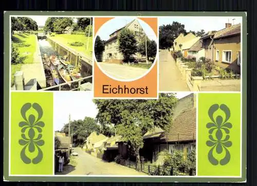 Eichhorst, Kr. Eberswalde, Bootsschleuse, Gasthaus zur Schorfheide - 418409