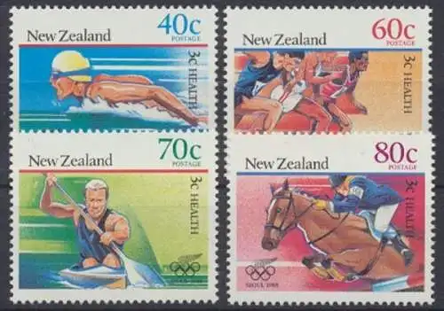 Neuseeland, MiNr. 1033-1036, postfrisch - 694132