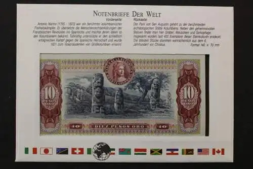 Kolumbien, Banknotenbrief - 662581