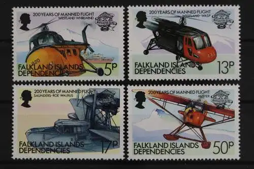 Falklandinseln Dependencies, MiNr. 117-120, postfrisch - 634396