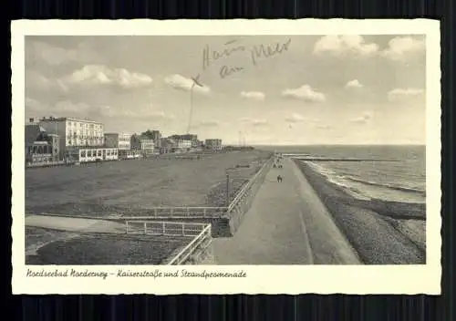 Nordseebad Norderney, Kaiserstraße und Strandpromenade - 418890