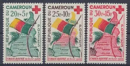 Kamerun, MiNr. 326-328, postfrisch - 694062