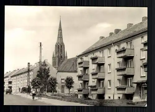 Demmin, Neubauten an der Frauenstraße, Kirche - 418471