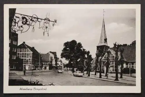 Hamburg-Bergedorf, Straße, Kreuzung, Geschäfte - 424057