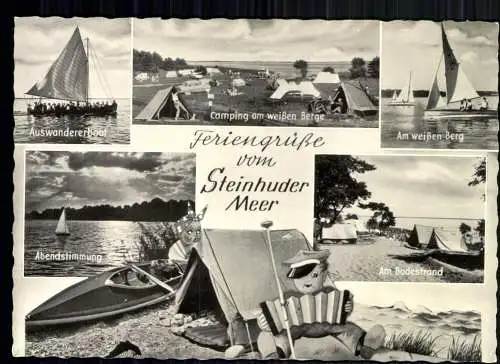 Steinhuder Meer, Auswandererboot, Camping, Badestrand, Am weißen Berg - 419060