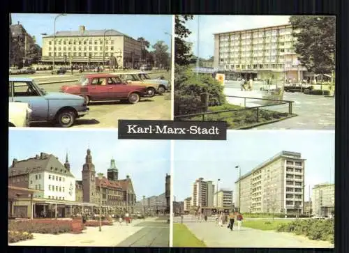 Karl-Marx-Stadt, Interhotel Chemnitzer Hof u. Moskau, Rosenhof - 418690