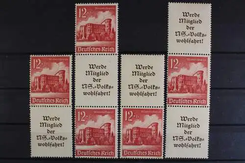 Deutsches Reich, MiNr. S 262 - S 265, Falz - 636231