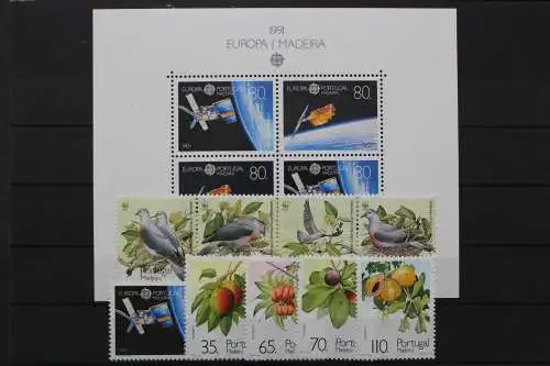 Madeira, MiNr. 143-152, Jahrgang 1991, postfrisch - 212315