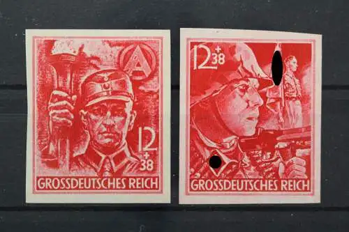 Deutsches Reich, MiNr. 909-910 U, postfrisch - 212367