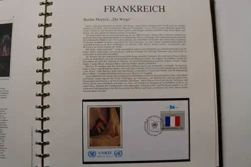 UNICEF 1980-1989, meist Flaggenserie, Slg. in 5 Alben - 707780