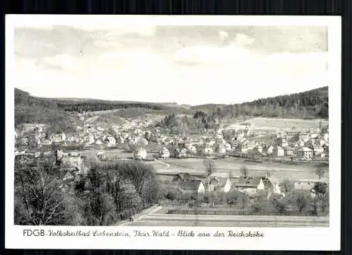 Bad Liebenstein/Thür., Blick von der Reichshöhe - 418300