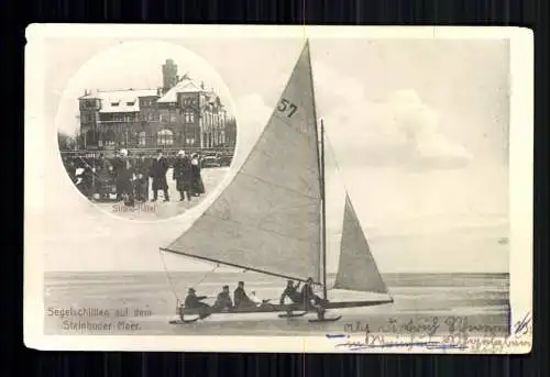 Steinhude am Meer, Strandhotel, Segelschlitten - 419183