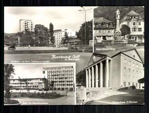 Suhl/Thür. Wald, Karl-Marx-Platz, Haus der Gewerkschaft, Kulturhaus - 419646