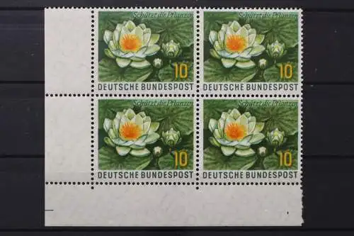 Deutschland (BRD), MiNr. 274 Viererblock Ecke links unten, postfrisch - 212492