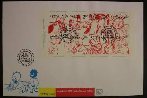 Finnland, MiNr. H-Blatt 45, FDC - 635935