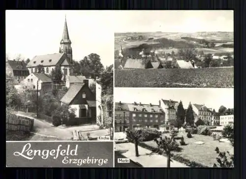 Lengefeld, Erzgebirge, Kirche, Markt - 418515