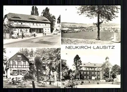 Neukirch/Lausitz, Zwiebackfabrik, Gaststätte Waldschlößchen, Oberschule - 418638