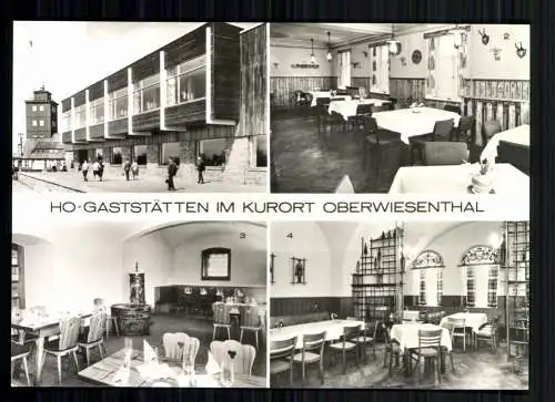 Oberwiesenthal, Erzgeb., 4 HO Gaststätten, Innenansichten - 418644