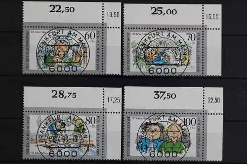 Deutschland (BRD), MiNr. 1455-1458, Ecke rechts oben, Kbwz, VS F/M - 635745