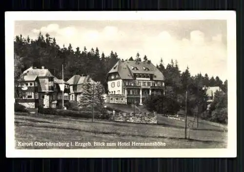 Oberbärenburg/Erzgeb., Blick zum Hotel Hermannshöhe - 418761