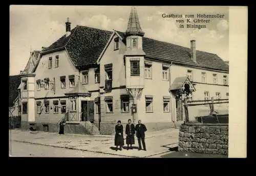 Bisingen, Gasthaus zum Hohenzoller von K. Gfrörer - 419826