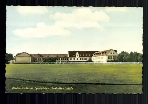 Müden-Dieckhorst, Sportplatz, Turnhalle, Schule - 418788