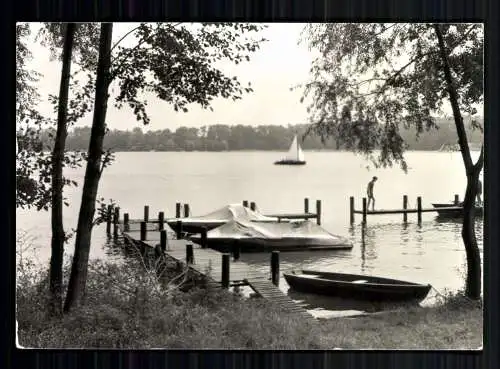 Goyatz am Schwielochsee, Blick auf den See, Boote - 419526