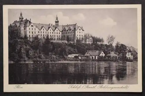 Plön, Blick zum Schloß (Staatl. Bildungsanstalt) - 424418