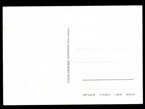 Gohrisch, Sächs. Schweiz, Fels Papststein Gaststätte u. Ferienheim - 419562