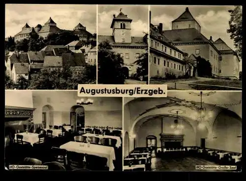 Augustusburg/Erzgeb., Schloß, HO-Gaststätte-Speisesaal und Großer Saal - 420022