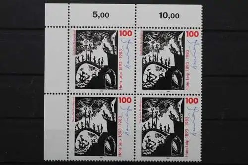 Deutschland, MiNr. 1694, 4er Block, Ecke links oben, postfrisch - 656060