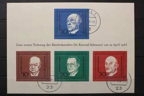 Deutschland (BRD), MiNr. Block 4, Tagesstempel, EST - 656093